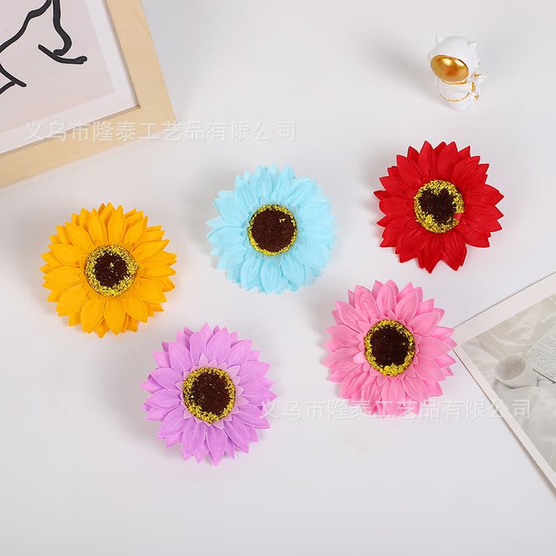 Mother's Day Soap Sunflowers - DIY Sunflower Bouquet Gifts, Artificial Soap Flower Crafts Wholesale