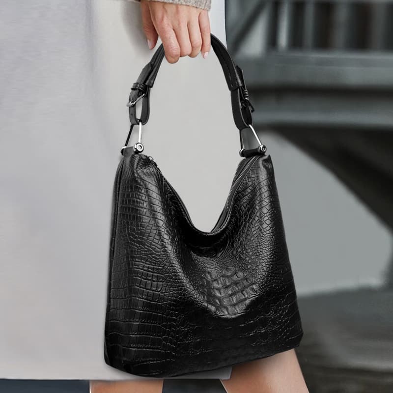 Crocodile Pattern Large Capacity New Tote Bag for Women, Shoulder Bag, Underarm Bag, Handbag, Crossbody Bag for Outings