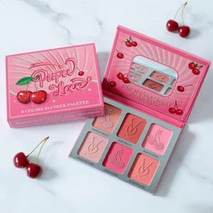 Cross-border Multicolor Makeup Palette Natural Nude Matte Multi-use Cream Contour Blush Six-color Blush Palette