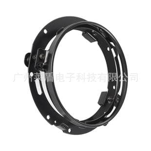 Compatible with Jeep Wrangler Headlight Bracket Motorcycle Light Mount Conversion Bracket 7-Inch Round Light