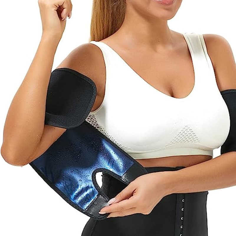 Sauna Sweat Arm Band Cross-Body Shaping Arm Training Butterfly Arm Band Women's Running Sweat Arm Protector