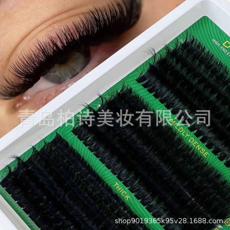 DIY Cluster Lashes 100D Segmented D Curl Cluster Lashes Hot Melt Mixed Pack In Stock Cross-Border Bestseller