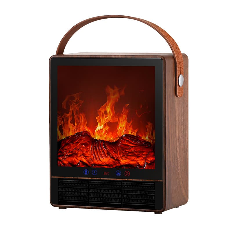 Large-area household heater flame heater household small fireplace energy-saving heating stove desktop electric heater