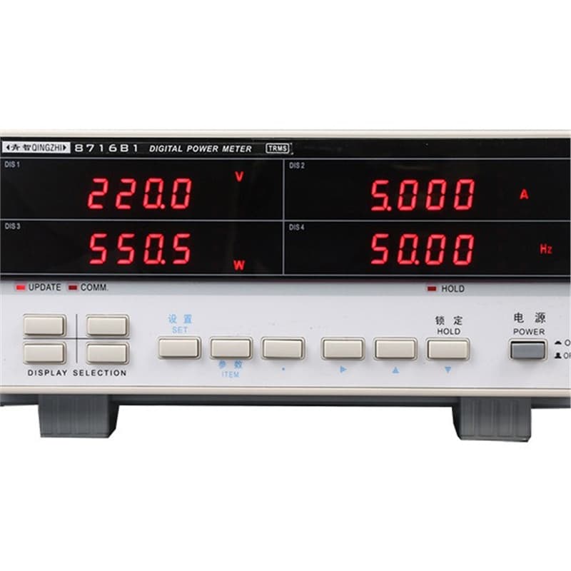 Qingzhi 8716B1/8710C/8718C/8720 Digital Power Meter - Electrical Parameter Measuring Instrument - Power Tester