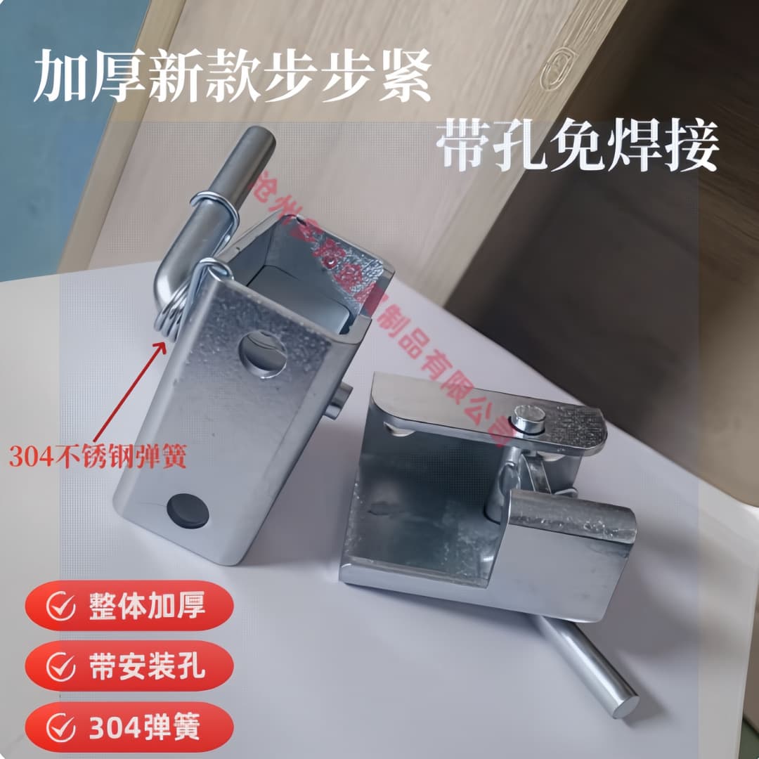 Truck rope tightener, dense toothed rope lock tightener, heavy duty vehicle welding rope tightener, small and large