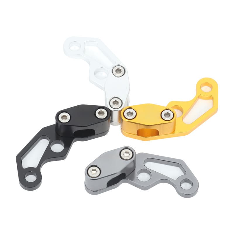 Motorcycle Accessories Speedometer Cable Clamp CNC Modified Single Hole Oil Pipe Clamp