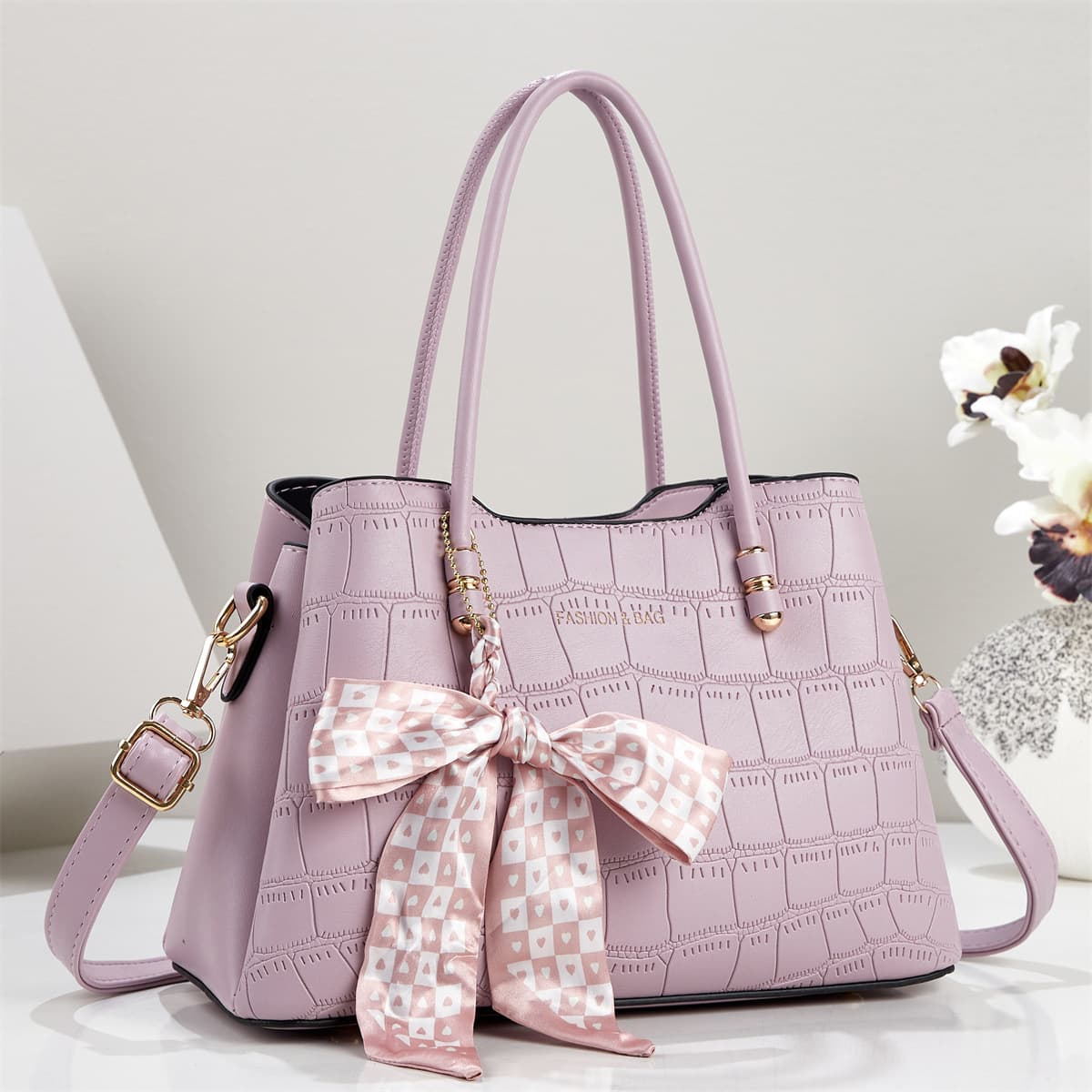2026 New Handbag Korean Style Textured Shoulder Crossbody Bag Women’s Fashion Bag Women’s Tote Bag