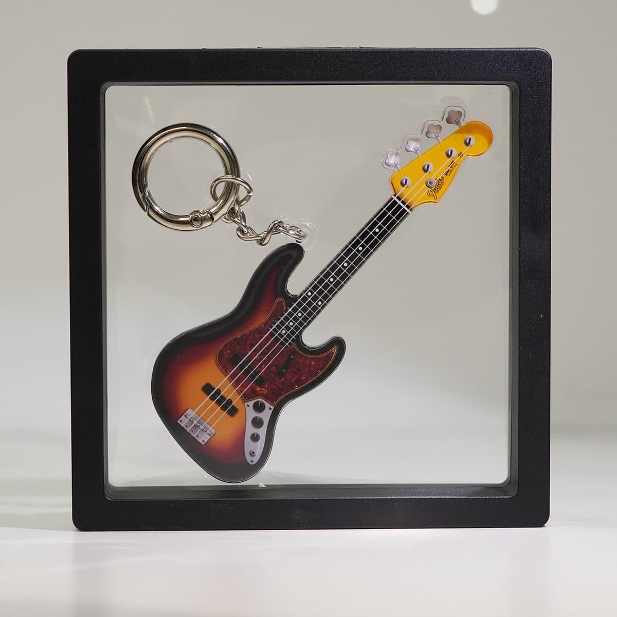 Electric Guitar Acrylic Keychain Key Bag Charm Souvenir Gift