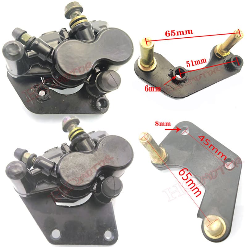 Off-road motorcycle parts electric vehicle Bosuer T8 Lietu Youchou Youshi 250 hydraulic front brake left slave cylinder