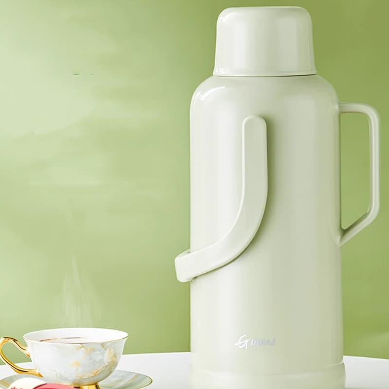 Household insulated kettle glass liner student dormitory boiling water bottle large capacity plastic insulated kettle Tianxi hot water bottle
