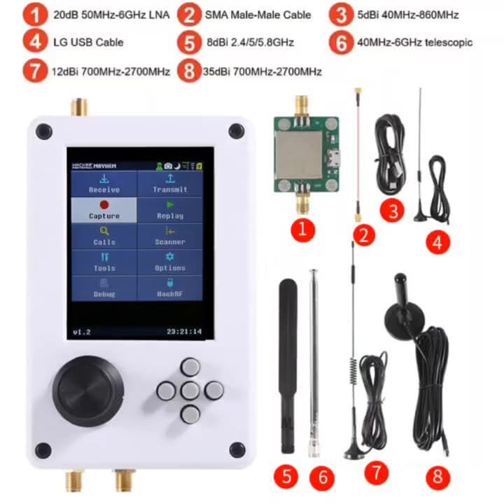 Cross-border Hackrf One Portapack H2 Radio Transceiver Receiver SDR Software Development Kit