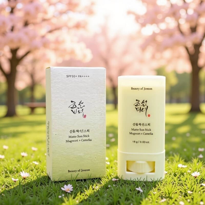 Cross-border North Korean beauty sunblock stick matte Sunblock Stick 18g solid sunscreen skin care products in stock