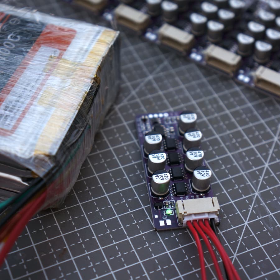 3S 4S 5S 6S Lithium Battery High-Current Capacitive Active Balancer Board Energy Transfer High Precision Low Heat