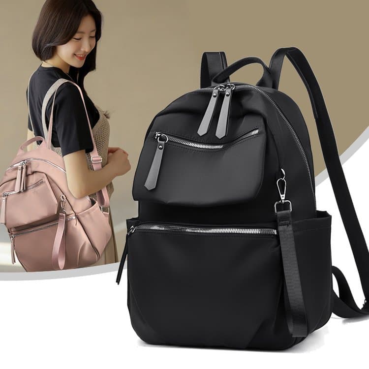 Versatile Outdoor Oxford Cloth Backpack for Women, Lightweight, Waterproof, Large Capacity, Fashionable Commuter Backpack for Travel