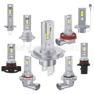 New Car LED Headlight 1:1 Direct Plug Mini H1 H7 H3 H11 H4 9005 9006 Headlight Bulb