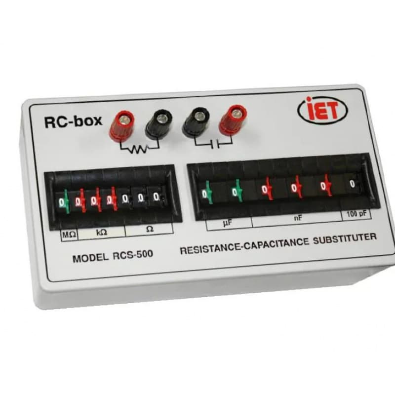 IET RCS-502 Decade Box Precision Resistance and Capacitance Box