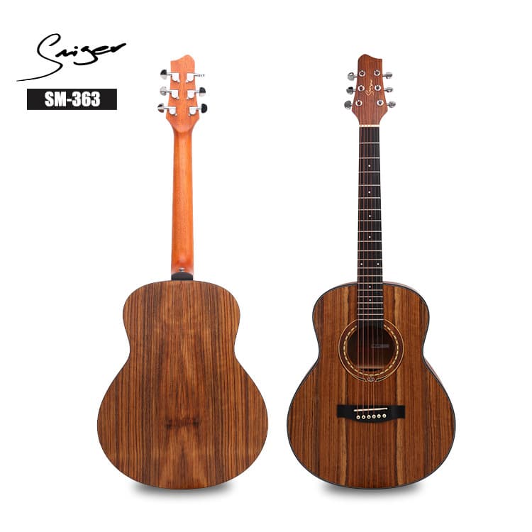 mini guitar acoustic guitar manufacturer SM-363 36-inch GS barrel portable folk guitar