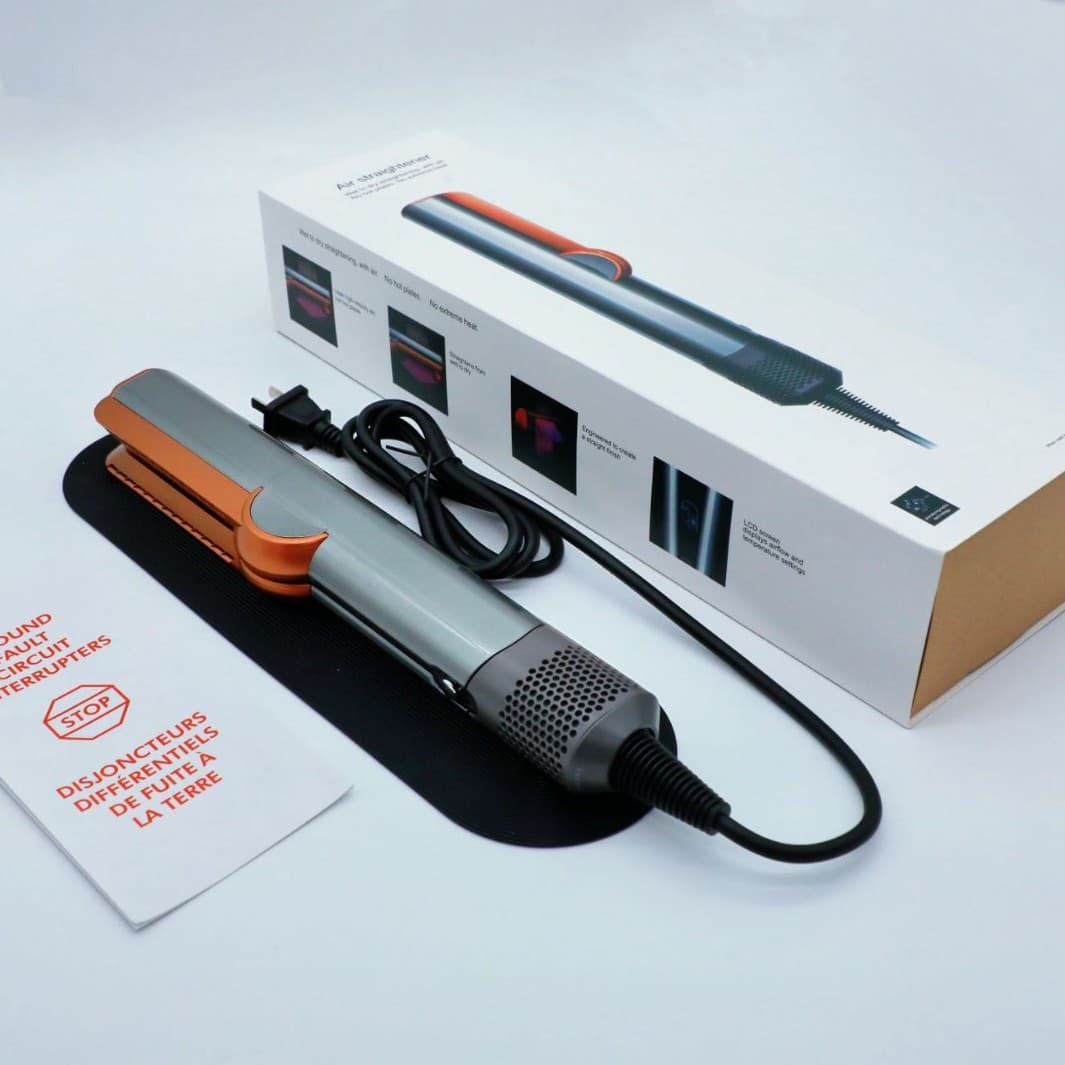 HT01 Air Straightener Factory EURO Plug No Adapter Color Box