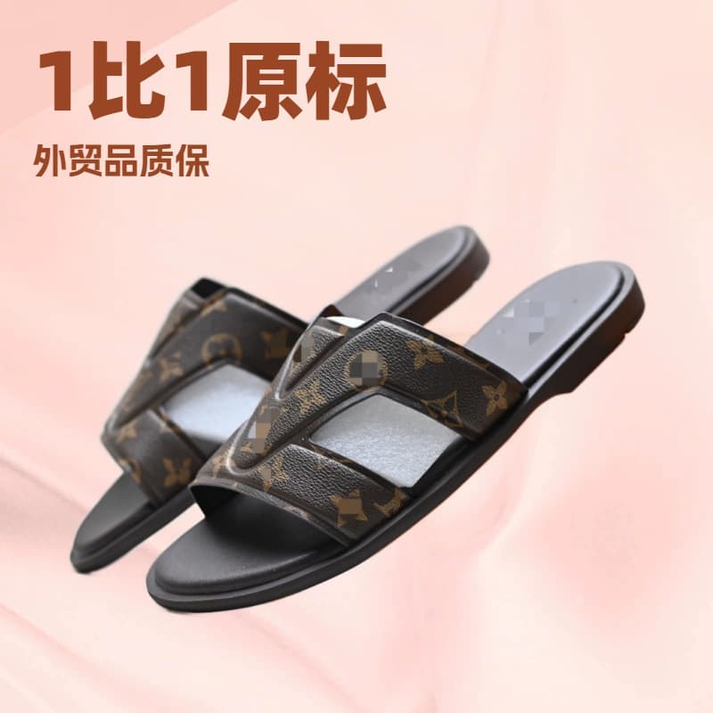European and American Trendy New Summer Casual Men's Outdoor Beach Sandals Korean Style Fashionable Flip-Flops Wholesale