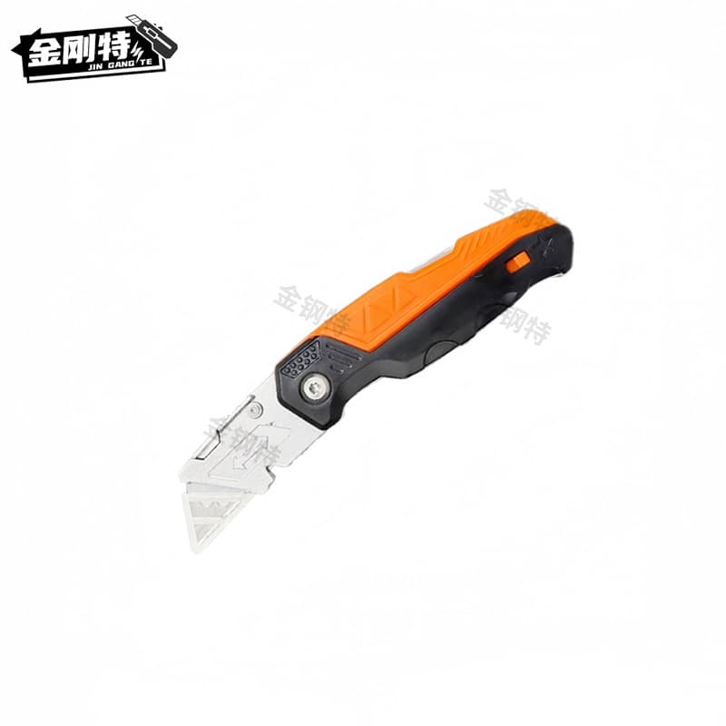 Heavy-duty Utility Knife Stainless Steel Wallpaper Knife 18mm Box Cutter Thick Blade Manufacturer Wholesale