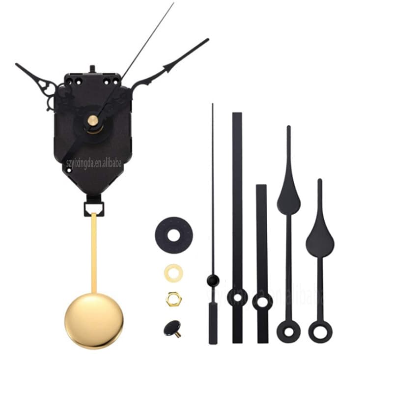 Vintage Diy Clock Core Set Swinging Pendulum Clock Core Plus Hammer Needle Home Decor Accessories