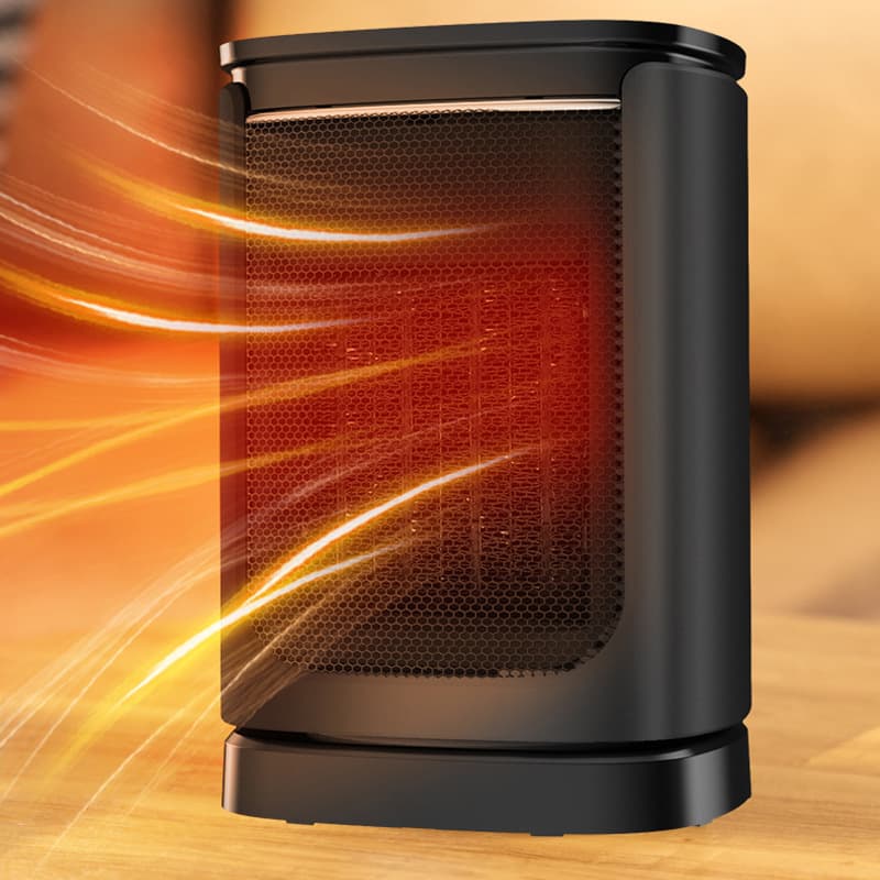 2022 New Cross-Border Heater Remote Control Electric Heater Touch Screen Vertical Fan Heater Oscillating Fast Heating