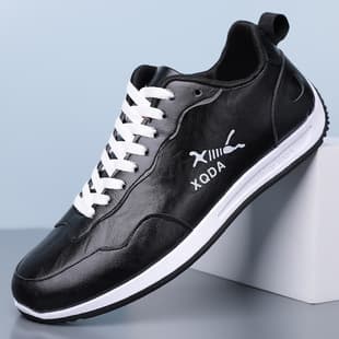 Trending Hot Men's Shoes, Summer Breathable Thick Sole Forrest Gump Shoes, Casual Sports Running White Dad Chunky Sneakers