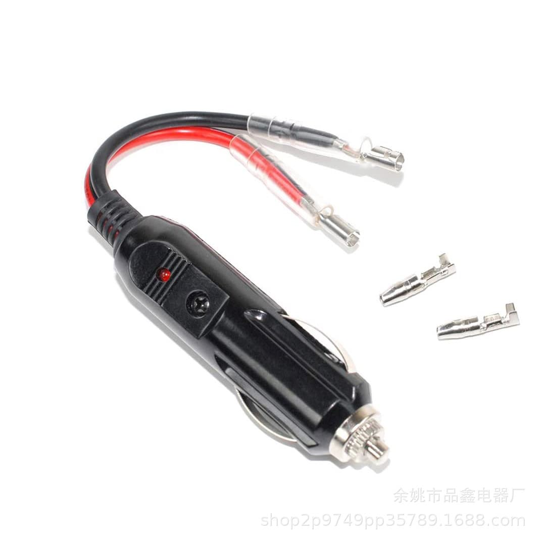 Cigarette Lighter Plug Cable Car Cigarette Lighter Cable Car Charger Cable Cigarette Lighter with Bullet Terminal Wire