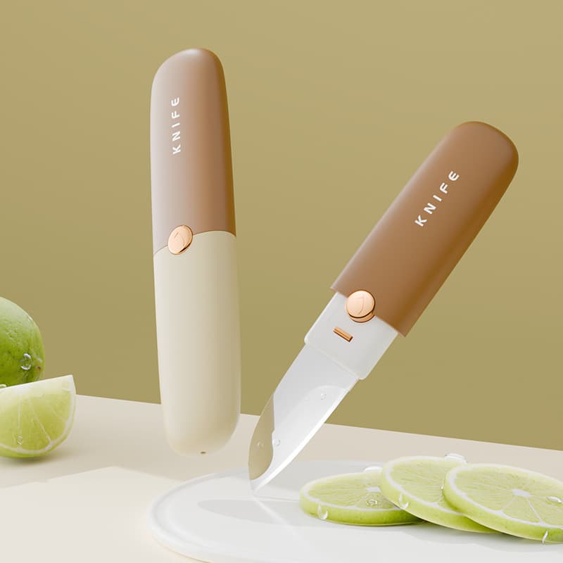 Two-in-One Double-Headed Fruit Peeling Knife - Multi-functional Office and Kitchen Dual-Use Mini Peeler, Drop Shipping Available