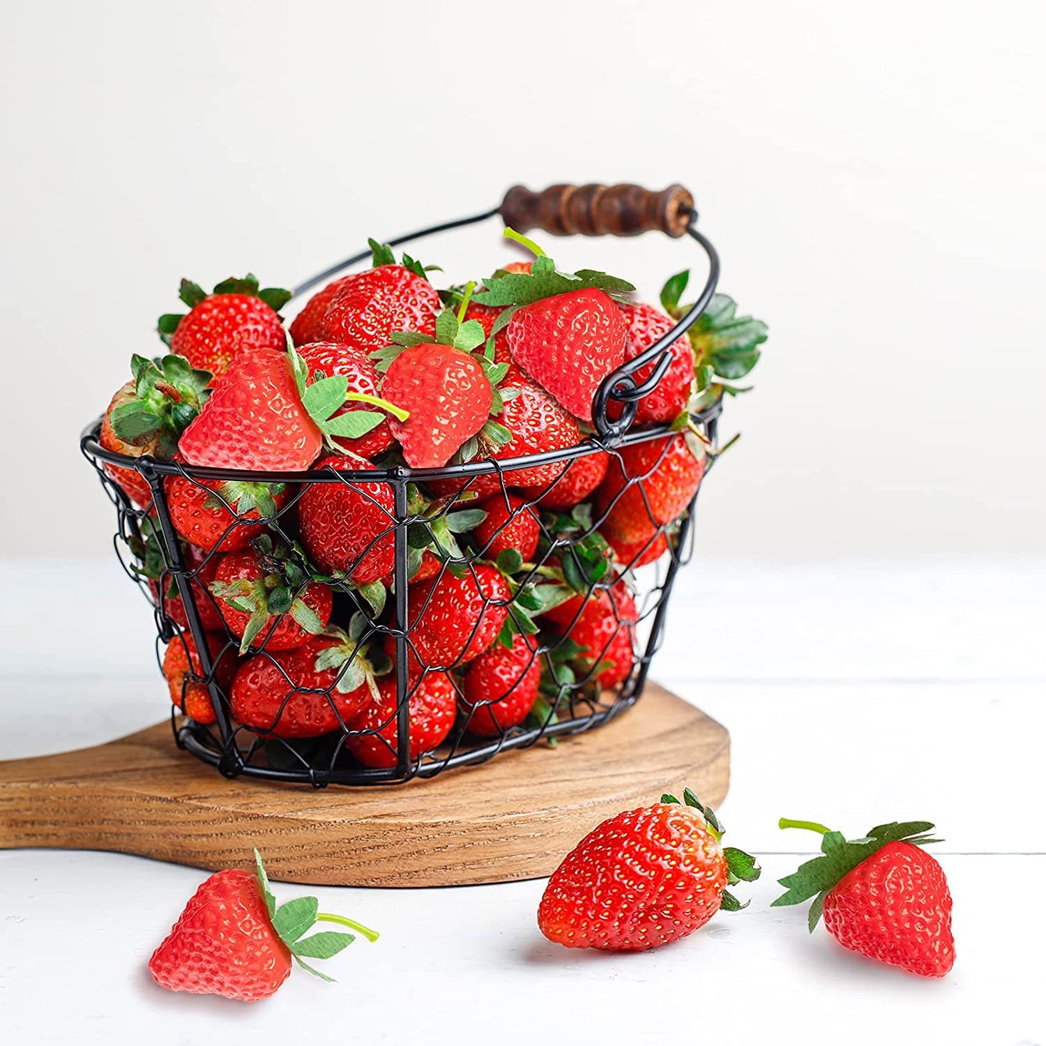 Office Culture/Simulated Fruits Vegetables - Artificial Strawberries, Grapes, Apples for Decoration and Photography