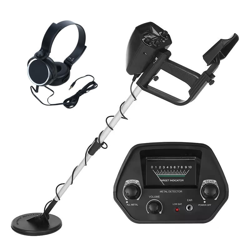 Underground treasure hunter metal detector archaeological gold, silver and copper treasure detector MD4030 with headphones waterproof portable waterproof