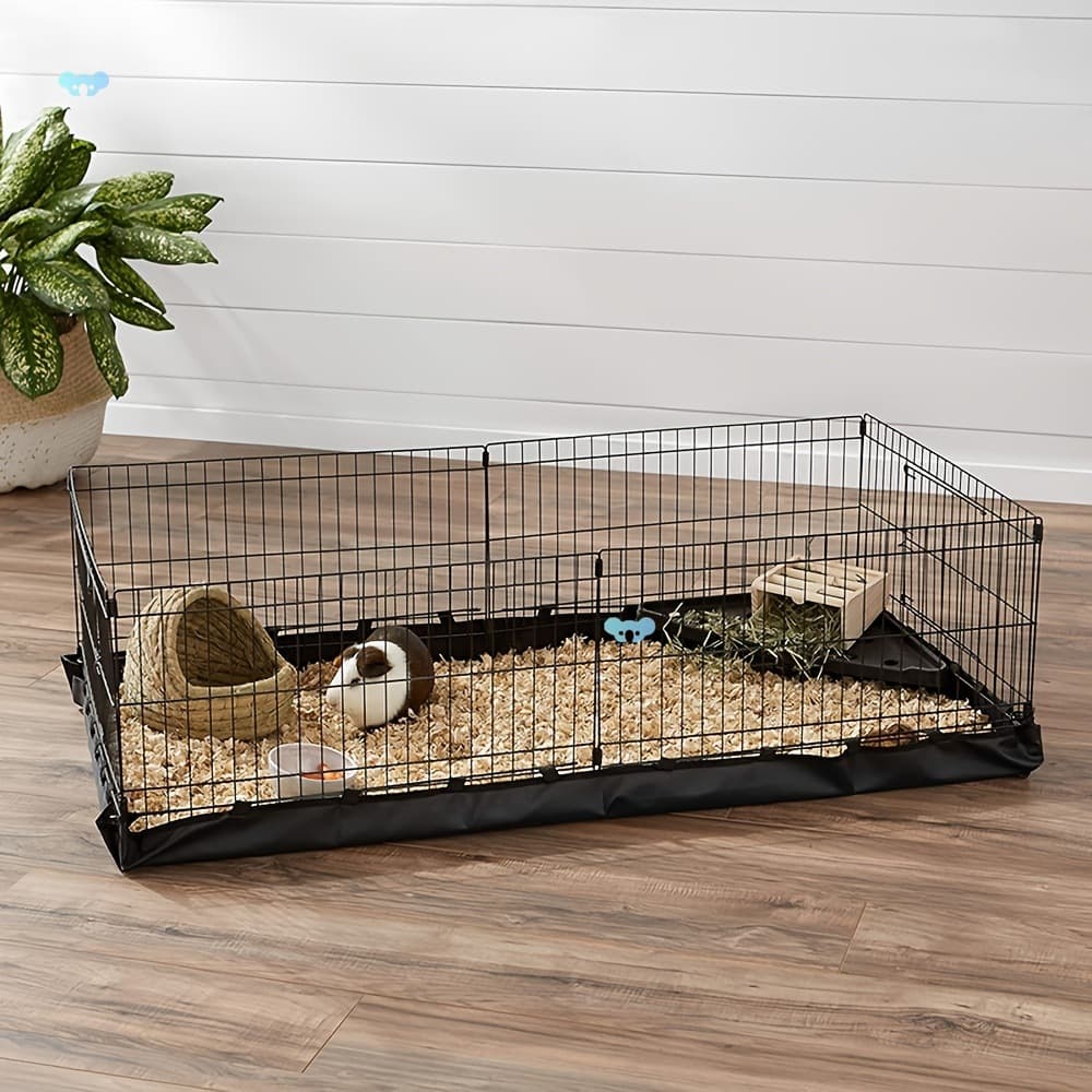Sturdy Stainless Steel Small Pet Cage with Comfortable Cross-border