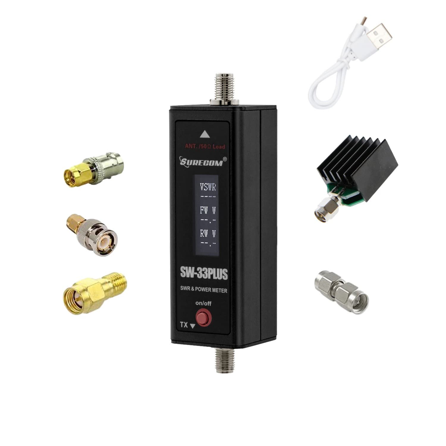 SW-33Plus VHF/UHF dual Band 125-525MHz Analog Walkie Talkie