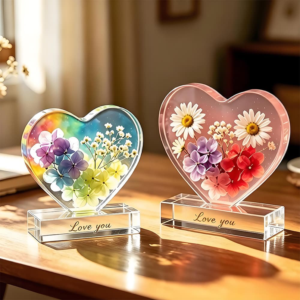 Cross-border DIY Resin Photo Frame Silicone Mold Heart Shell Shape Valentine's Day Gift Desktop Ornament Mold