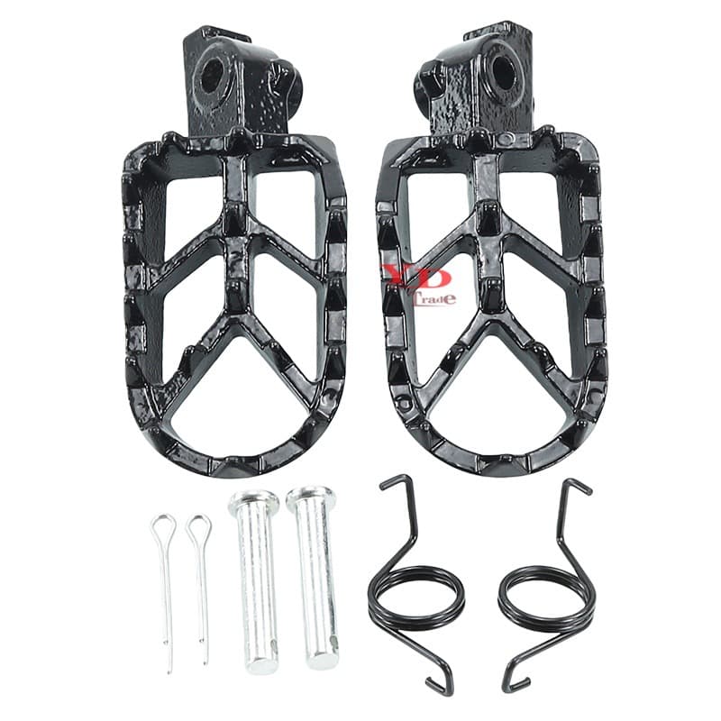Dirt Bike Parts 50CC-140cc XR CRF KLX Cast Iron Foot Pegs Pedals Universal Front Footrests