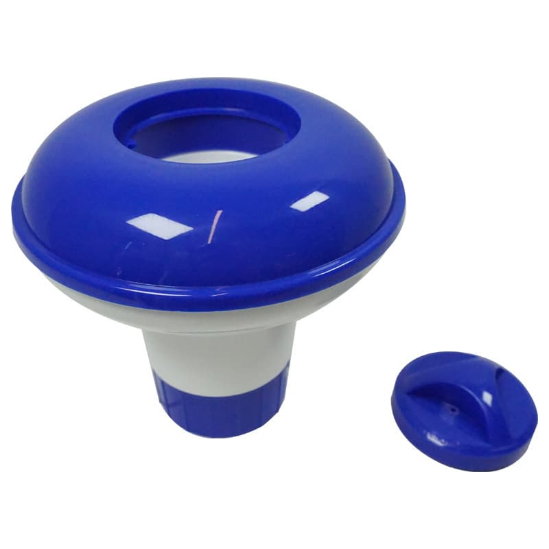 Factory direct supply 5" small economical pool cleaner/chemical feeder floats for swimming pools