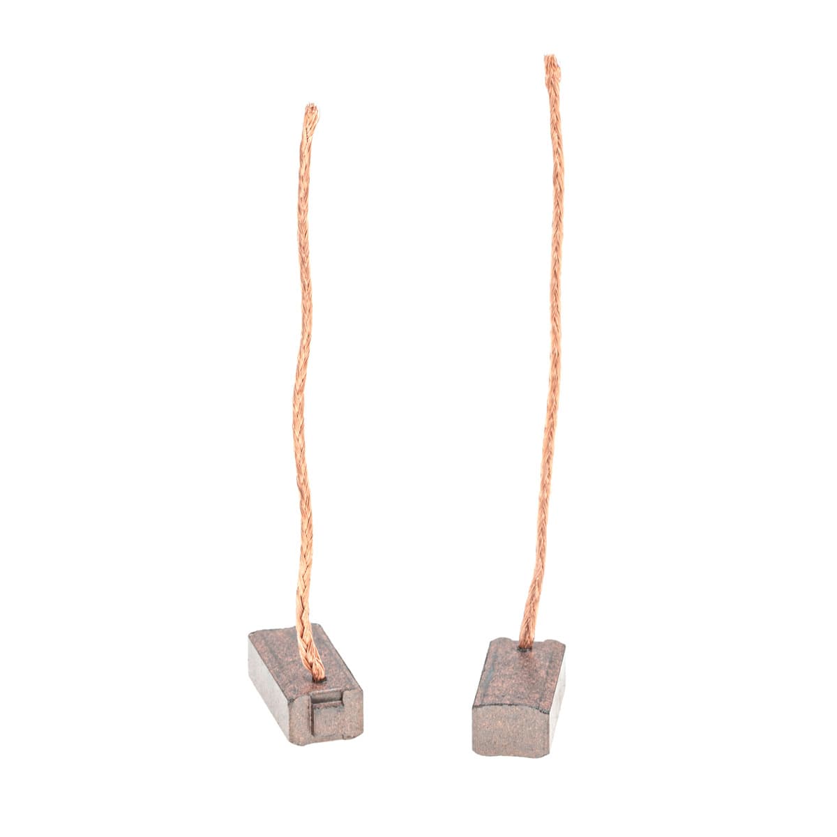 Custom high copper content generator and starter carbon brushes for motors and automobiles