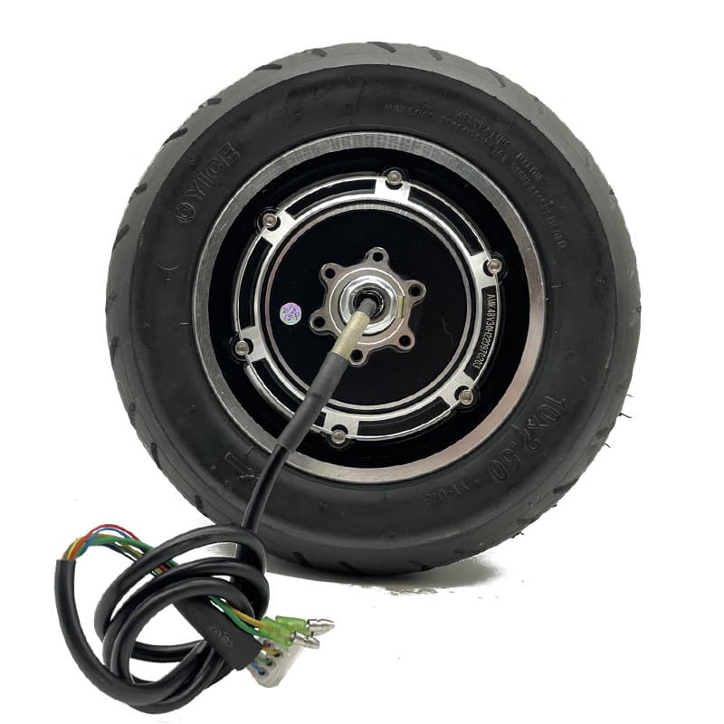 10-inch Disc Brake Scooter Electric Motor Hub Motor 48V 24V 36V Ten-inch Scooter Motor with Tire