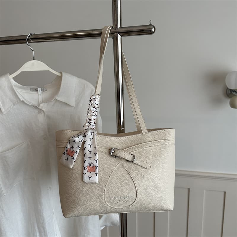Large Capacity Commute Bag Women 2026 Summer New Casual Tote Bag High Appearance Single Shoulder Large Capacity Tote Bag