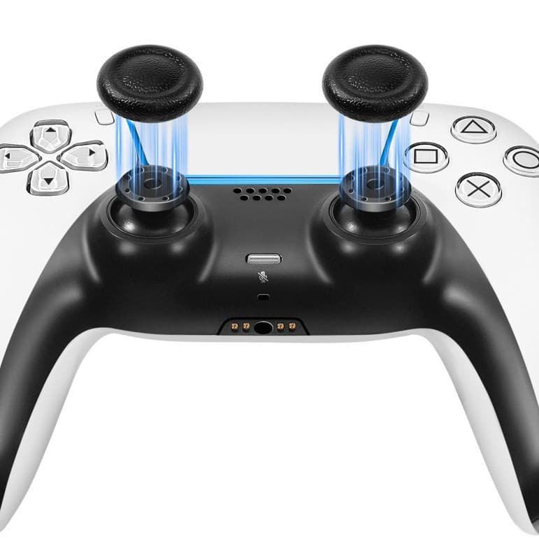 Easy Install Compatible with PS4 Controller Repair Cap PS5 Controller Joystick Protective Cover Wear-Resistant Multi-Color Replacement Cap