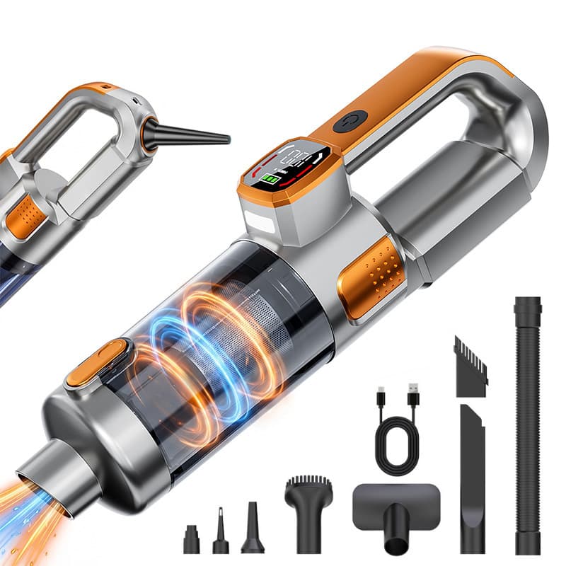 Car Vacuum Cleaner Home Charging Portable Handheld Brushless Powerful Blower Dust Collector Super Suction Vacuum Cleaner Cross-border