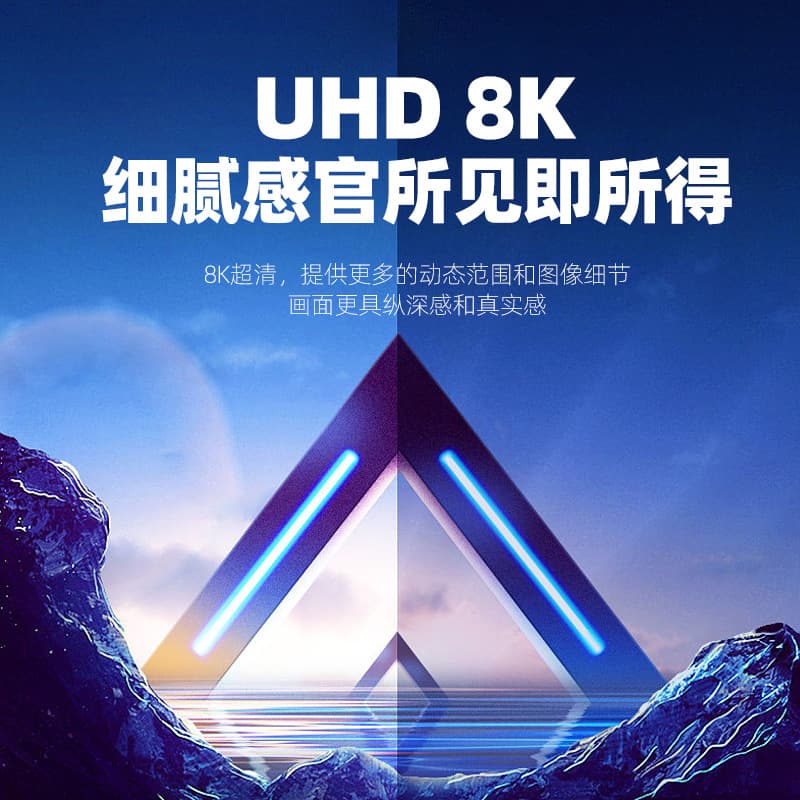 HDMI to Micro/Mini Adapter HDMI Extender 8K@60Hz Video Mini HDMI Adapter