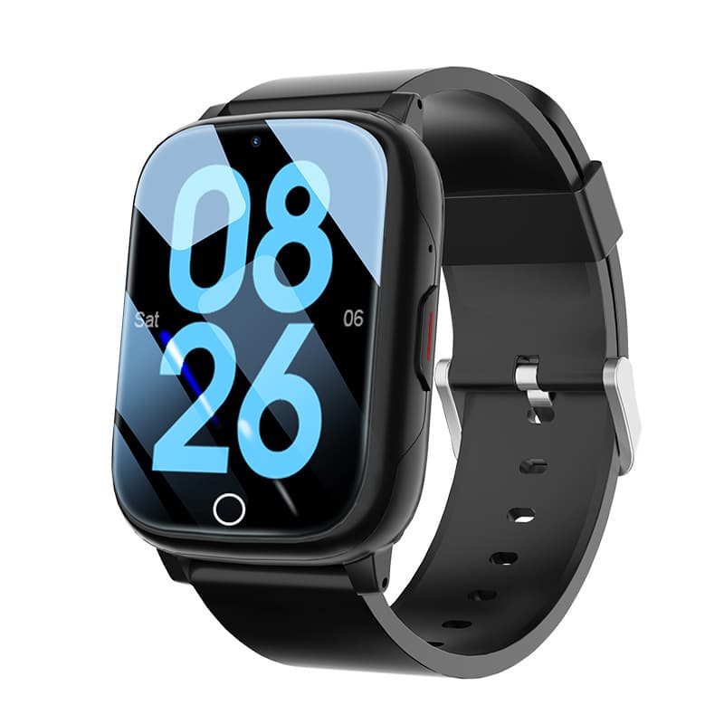 FA83S5G SIM card slot anti-tamper phone watch with video GPS positioning, fall alarm, heart rate and blood pressure monitoring, and anti-lost features for the elderly.