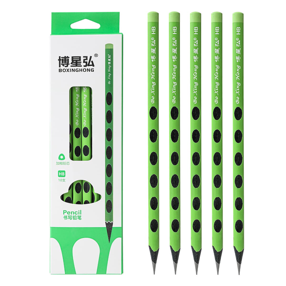 Wholesale 2B Exam Writing Sketching Drawing Learning Supplies for Primary School Students Grade 1 with Eraser Tip Pencil