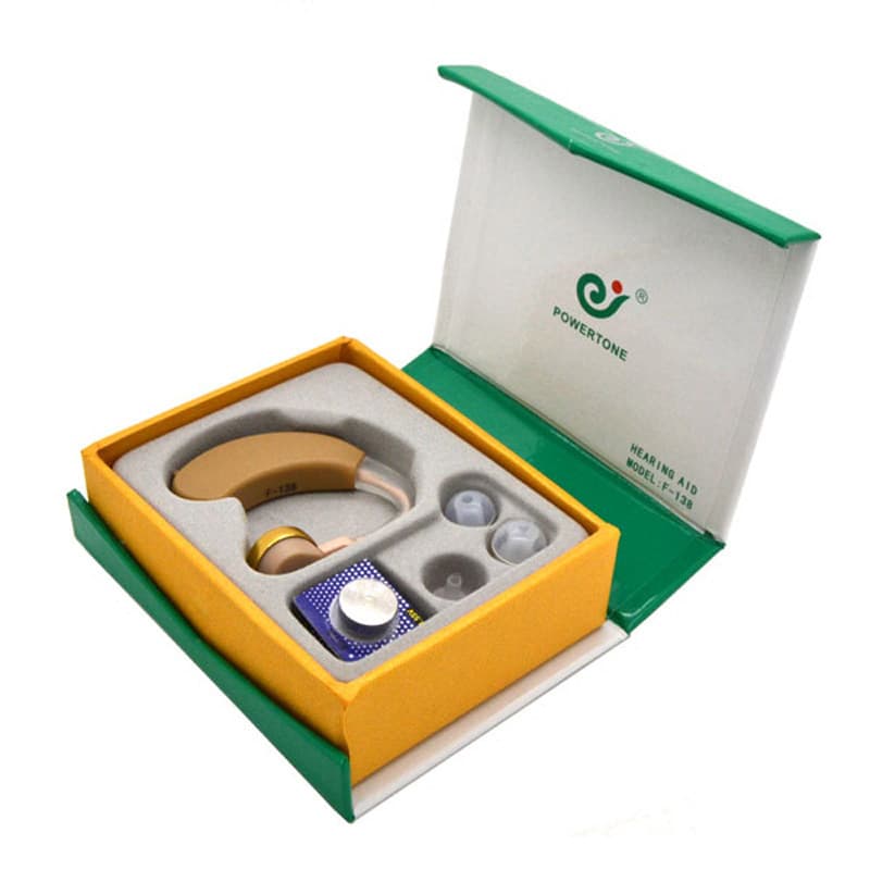 Axon F138 Ear-Hanging Hearing Aid Sound Amplifier Headset Audio Collector Loudspeaker Lightweight Portable for Daily Use