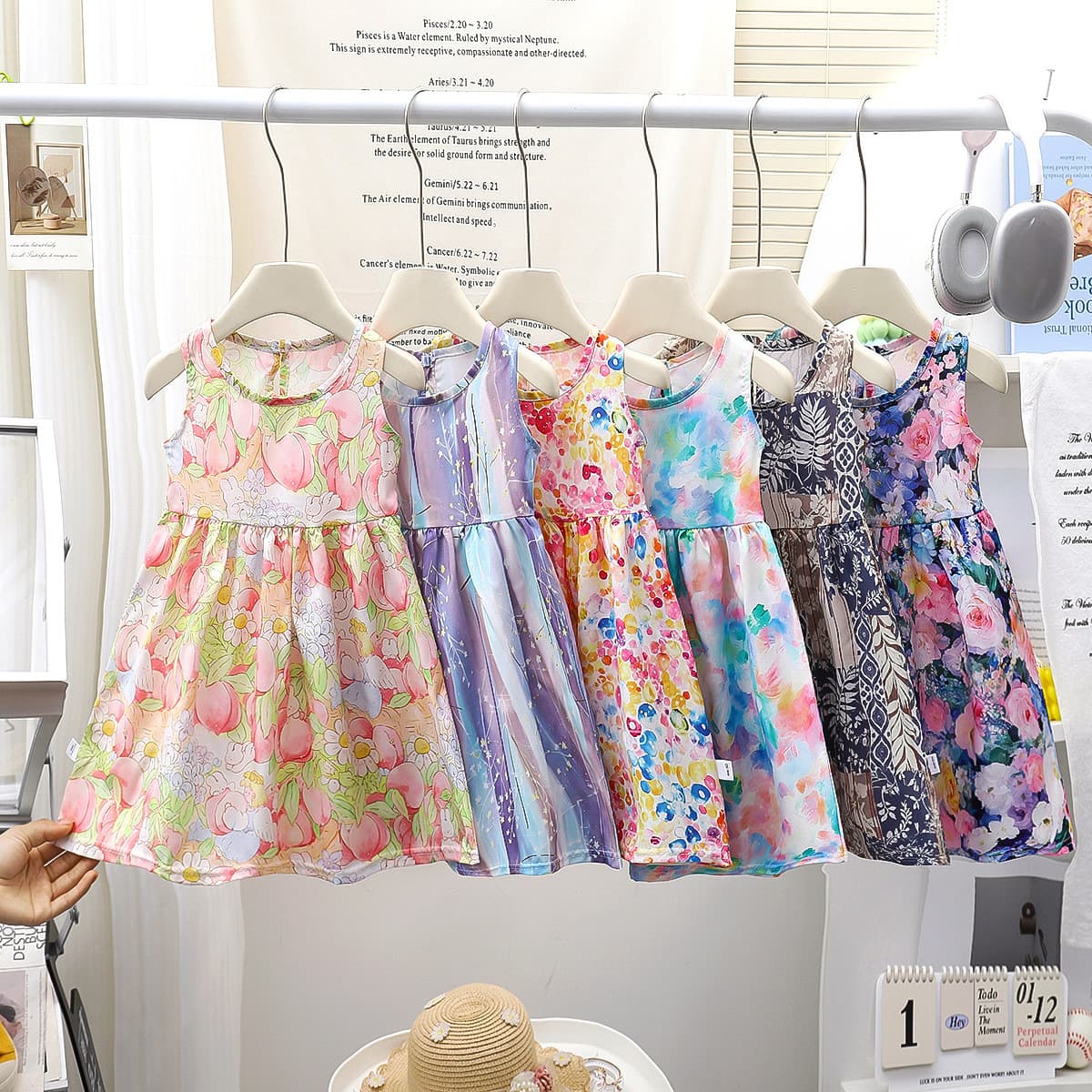 Vest Dress Baby Clothes Children's Clothing Summer Children's Dress Girls' Dress Baby Dress Princess Dress Wholesale