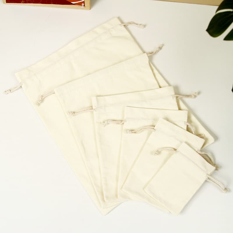 Canvas Drawstring Bag Custom Student Backpack Education Training Storage Drawstring Bag Cotton Drawstring Bag Wholesale