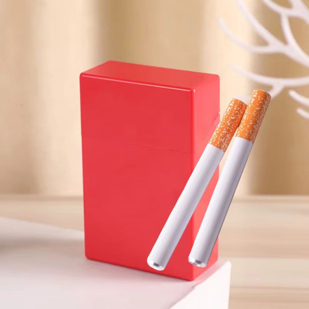 Fun Prank Smoke-Shaped Bubble Wand Cigarette Box Bubble Toy Parent-Child Activity Stress Relief Toy