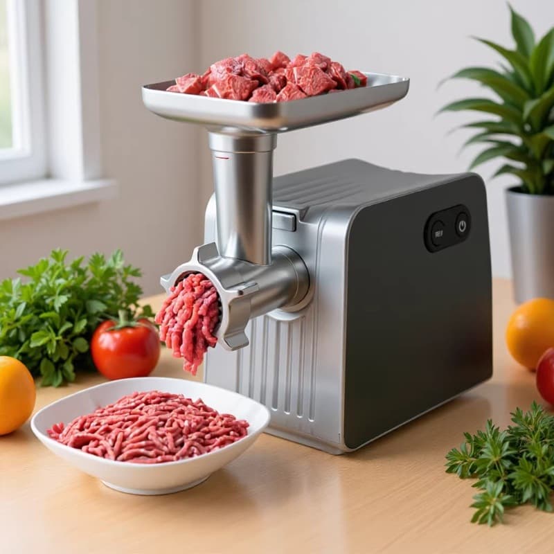 Multi-Function Electric Meat Grinder 220V Sausage Stuffer Meat Mincer Household Water Dispenser Garlic Mincer Vegetable Chopper