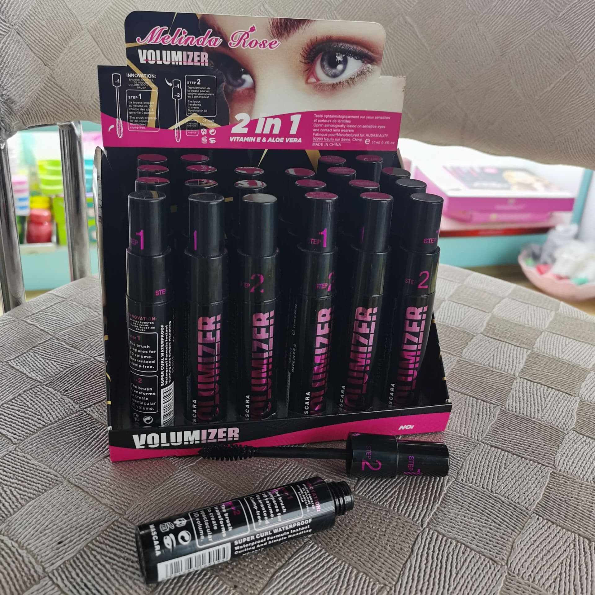 2in1 Export Mascara Cream Eyeblack 24-Pack in Stock
